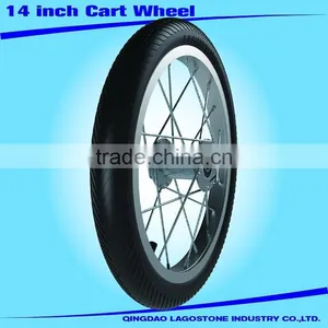 14x2.125 Cart Wheel (14 Inch Cart Wheel 14x1.75 , 14x2.125 Wheel) thumbnail-2