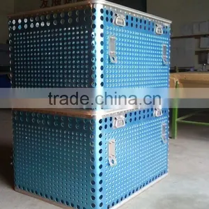 OEM Medical Aluminum Container for Sterilization, Hospital Disinfection Basket Tool, Antisepsis Container thumbnail-4