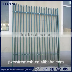 Gold Manufacturer Electro Galvanized Palisade Fence thumbnail-6