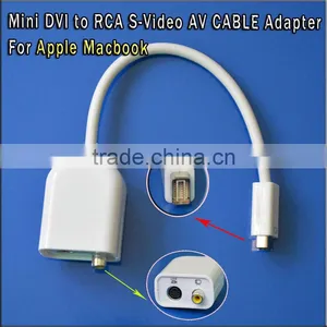 Mini Dvi to HDMI Male Mini Dvi to Usb Cable Mini DVI to RCA S-Video AV CABLE Adapter Dvi to dp Converter for Apple Macbook thumbnail-1