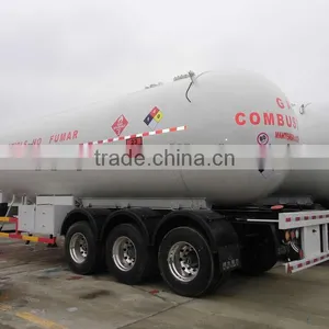 3 Alxes 60000 Liters LPG Transportation Semi-trailer Truck thumbnail-1