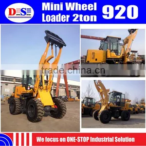 Hot Sale ZLY920 China Mini Wheel Loader 2000kg With CE - 1 Cbm Bucket Small Wheel Loader for Sale thumbnail-4