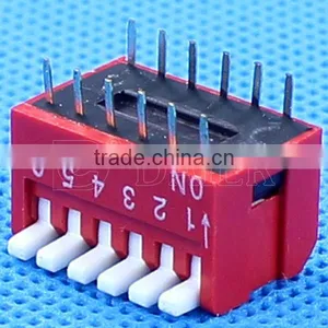 2.54mm Piano Type Dip Switch 8 Way 8 Pin Dip Switch Datasheet And 12 Position Dip Switch Piano Sw Type thumbnail-3