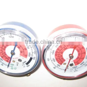 Refrigeration Tool Compound Gauge / Compound Pressure Gauge / Pressure Gauge Manometer thumbnail-2