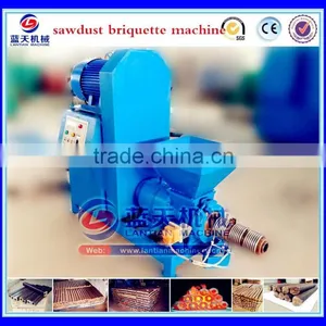 30 Years Manufacturer 300kg/h Jute Sticks Charcoal Making Machine thumbnail-1