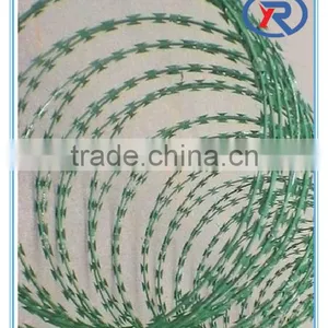 High Quality Low Price PVC Coated Barbed Wire For Security and Fencing Plastic Barbed Wire China Factory thumbnail-5