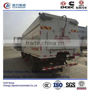 Dongfeng China Road Sweeper Manufacturer 8 Cbm thumbnail-4