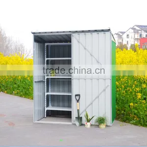 Factory Outlet Beautiful Excellent Quality Steel Garden Shed With Zinc Coated thumbnail-1