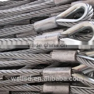 High Carbon Steel Wire Rope With 6*19W+FC/6*7+FC thumbnail-1