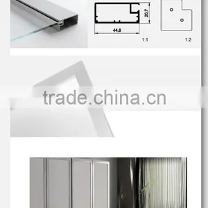 China Xindongrui Aluminum Factory High Quality Extruded Aluminium Profiles for the Cabinet&cabinet Door Frames thumbnail-3