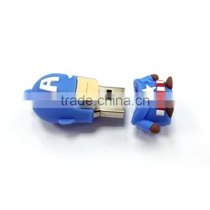 The Superman Series Captain America Usb Memory Stick thumbnail-1