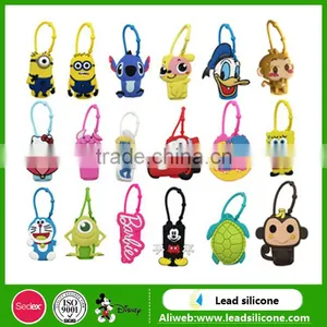 Disney Authorized Manufacturer Cute Animal Silicone Hand Sanitizer Holder 30ml thumbnail-6