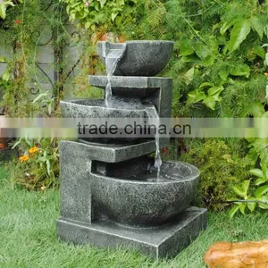 Three Tiered Outdoor Garden Led Fountain thumbnail-1