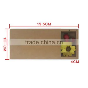 New Style Kraft Pull-out Drawer Boxes for Gift Packaging thumbnail-5