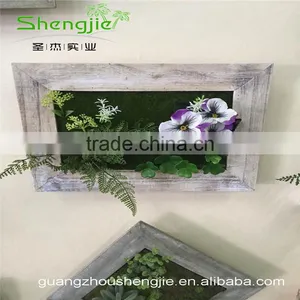 SJLJ013382 Artificial Plant Wall / Wholesale Artificial Succulent Plant for Wall Decoration thumbnail-2