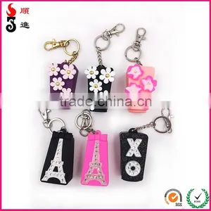 Bath & Body Works Pink Light Up Owl Pocketbac Silicon Hand Sanitizer Holder/Keychain thumbnail-6