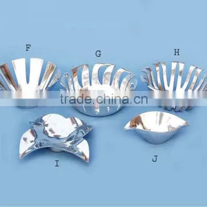 Serving Bowls,Aluminum Serving Bowls,Serving Bowls,Serving Trays,Metal Bowls,Platters,Designer Platters,Food Bowls,Table Wares thumbnail-1