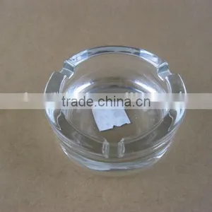 Clear/colored Glass Cigar Ashtrays thumbnail-2