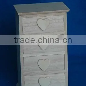 Tall Wood Cabinet thumbnail-1