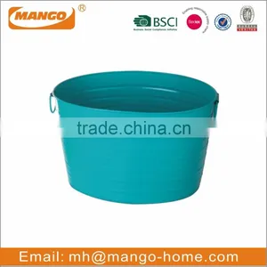 Round Metal Beer Ice Bucket thumbnail-4