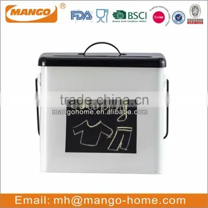 Black Powder Coating Housekeeper Cleaning Metal Storage Box thumbnail-6