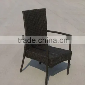 Rattan Arm Chair thumbnail-1