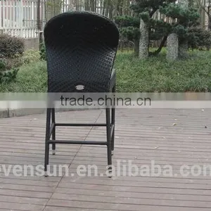 Club Pub Furniture Aluminium Rattan Bar Stool, Bar Stool Chair, Bar Stool High Chair thumbnail-3