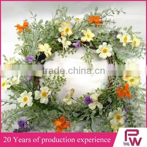 High Quality Wholesale Artificial Silk Decorative Spring Flower for Wreath thumbnail-4