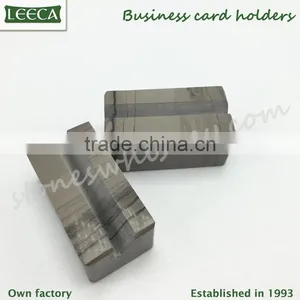 Rectangle Shape Natural Marble Rock Stone Name Card Holder thumbnail-1