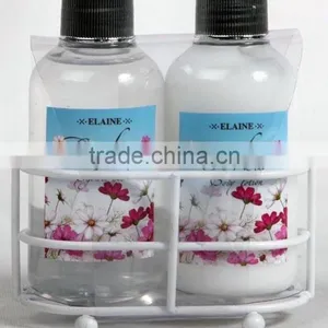 2 PCS BATH SET W/IRON BASKET thumbnail-1