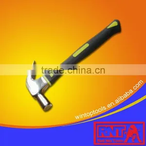 Claw Hammer With Double Color Plastic Coating Shaft thumbnail-1