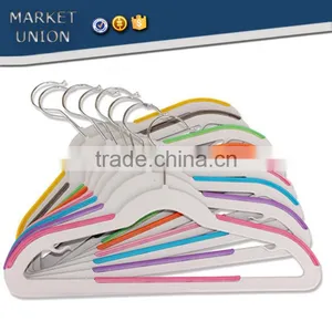 Child Plastic Antiskid Wet & Dry Clothes Hanger,plastic Clothes Hangers Wholesale Coat Hanger Kids' Hangers thumbnail-1