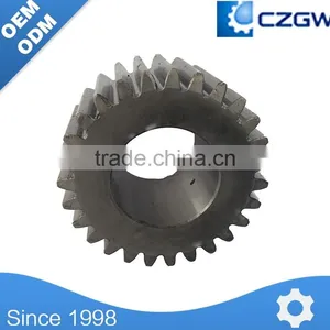 Custom Steel Spur Transmission Bevel Gear for Conveyor Rollers, Motorized Pulleys Planetary Transmission Starter Gear thumbnail-3
