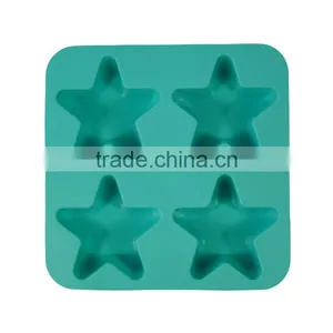 4 Cup Five Star Shaped Decorative Cake Pans thumbnail-4