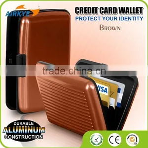 Aluminium Metal Pocket Business Credit Card Wallet Holder Case Box thumbnail-2