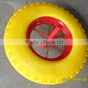 14"x3.50-8 Spoke Type Wheel Barrow Wheel thumbnail-6