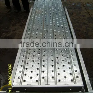 Anti-slip Scaffolding Steel Planks Punching Walkboard for Construction thumbnail-1