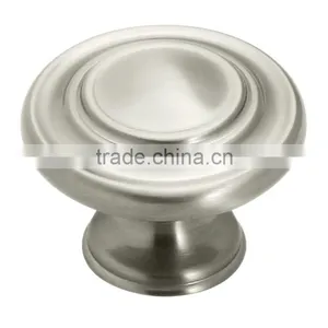 Oil Rubbed Bronze Cabinet Round Knob - 1-1/4" Diameter thumbnail-3