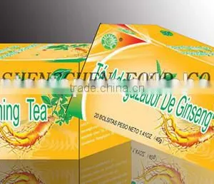 Ginseng Oolong Slimming Tea 2g*20bags/box /Lifeworth Wholesale Best Detox Natural Slim Green Ginseng Tea With no Side Effect thumbnail-2