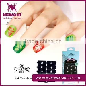 VIVI Brand Nail Art Templates Custom Nail Stamping Templates thumbnail-1