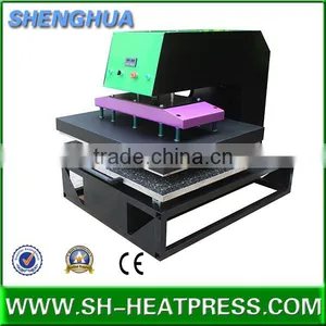 Shenghua Automatic 80x100 Single Station Tshirt Printing Heat Press thumbnail-4