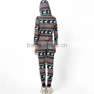 PA0008A Knitted Christmas Fairisle Onesie For Women thumbnail-2