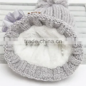 Beanie Winter Kniting Hat With Ball Hip Hop Dancing British Flag Stars Unisex Men Womens Beanies Accessories thumbnail-3