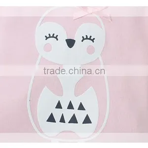 Puff Printing Cute Pink Crew Neck Baby Girls Long Sleeves T-shirt thumbnail-6