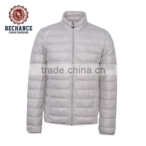 H1052 Mens Light Down Jacket for Male Breathable Coat Winter Wearing thumbnail-1