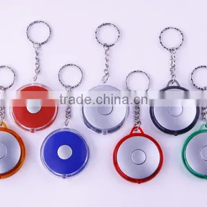 Plastic Flashlight With Key Chain thumbnail-1