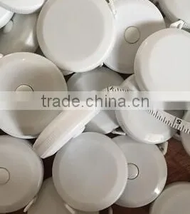Promotional Plastic Round Measuring Tape With Keychain thumbnail-2