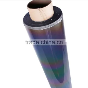Wholesale 7color Patterned Heat Transfer Reflective Vinyl Paper for Shirt Press thumbnail-1