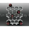 Aluminum Chateau Metal Display Stands 21 Bottle For Red Wine thumbnail-1