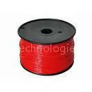 Red Plastic 3D Printer Material / 1.75mm ABS Filament for Makerbot UP 3D Printers thumbnail-1